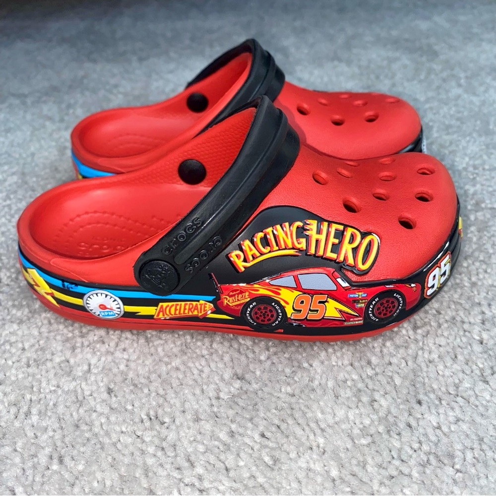 Crocs Toddlers’ FUNLAB Cars Lights Band Clog